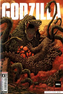 Copertina di Godzilla n.4