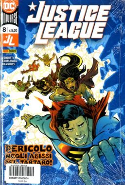 Copertina di Justice League n.8