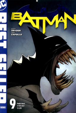 Copertina di DC Best Seller – Batman di Snyder & Capullo n.9