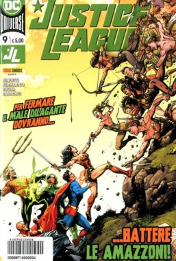 Copertina di Justice league n.9