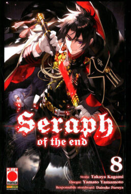 Copertina di Seraph OF The End Guren Ichinose n.8