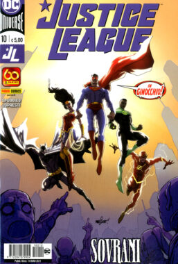 Copertina di Justice league n.10