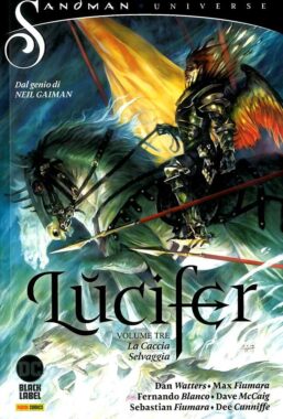 Copertina di Sandman Universe Collection – Lucifer 3: La Caccia Selvaggia