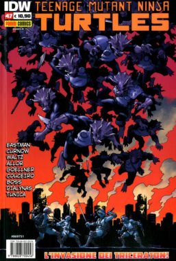 Copertina di Teenage Mutant Ninja Turtles n.47