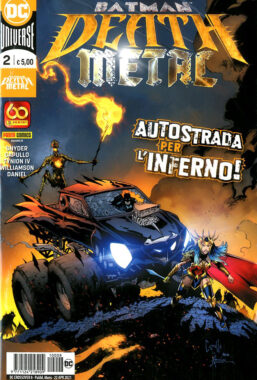 Copertina di Batman – Death Metal n.2