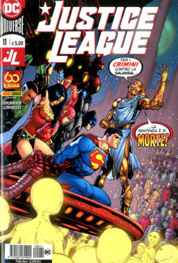 Copertina di Justice League n.11