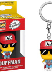 Simpsons Pocket Pop Keychains Duffman