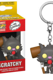 Simpsons Pop! Scratchy Keychains