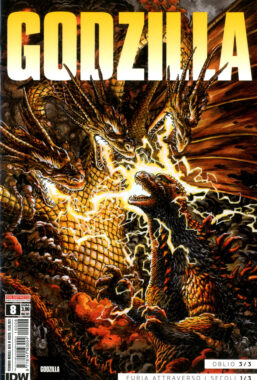 Copertina di Godzilla n.8