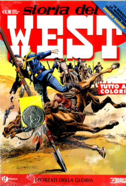 Copertina di Storia Del West n.26 – I Forzati della Gloria + Medaglia Piccolo Ranger