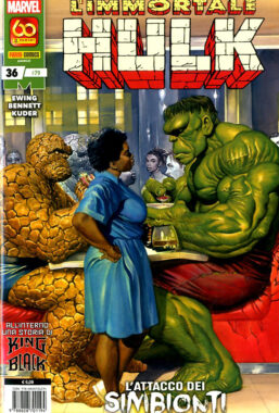 Copertina di Hulk n.79 – L’Immortale Hulk 36