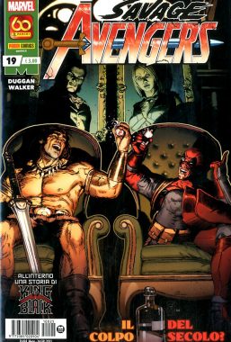 Copertina di Savage Avengers n.19