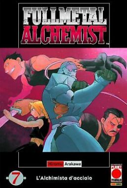 Copertina di Fullmetal Alchemist n.7