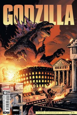 Copertina di Godzilla n.10