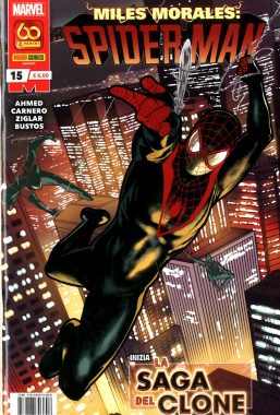 Copertina di Miles Morales: Spider Man n.15