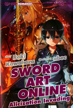 Copertina di Sword Art Online Novel n.15 Alicization Invading