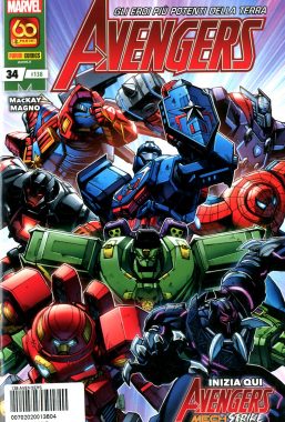 Copertina di Avengers n.138 – Avengers 34