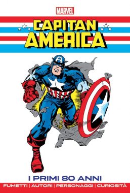 Copertina di Capitan America: I Primi 80 Anni