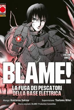 Copertina di Blame! La Fuga dei Pescatori della Base Elettrica