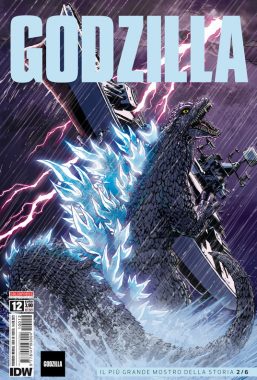 Copertina di Godzilla n.12