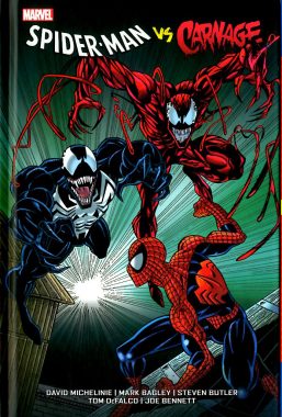 Copertina di Spider-Man vs Carnage