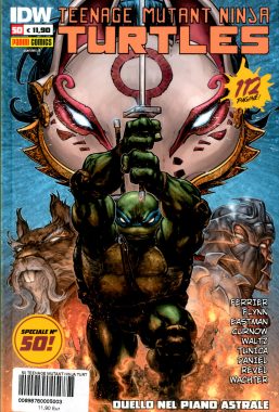 Copertina di Teenage Mutant Ninja Turtles n.50