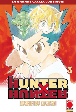 Copertina di Hunter X Hunter n.26