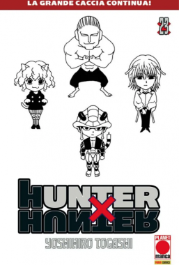 Copertina di Hunter X Hunter n.23