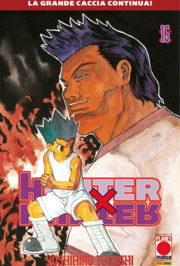 Copertina di Hunter X Hunter n.16
