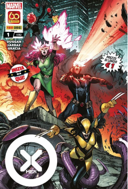 Copertina di Gli Incredibili X-Men n.382 – X-Men 1