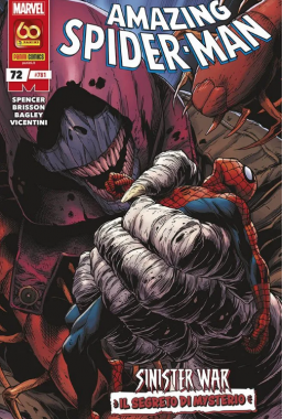 Copertina di Spider-Man Uomo Ragno n.781 – Amazing Spider-Man 72