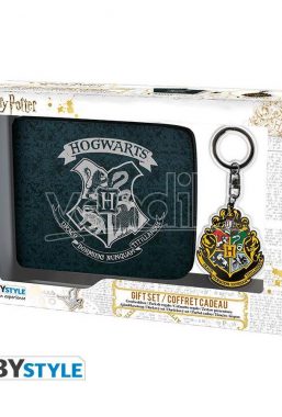 Copertina di Harry Potter Wallet Keyring Hogwarts Gift Box