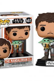 Star Wars Mandalorian Mando W/Child Funko Pop 461