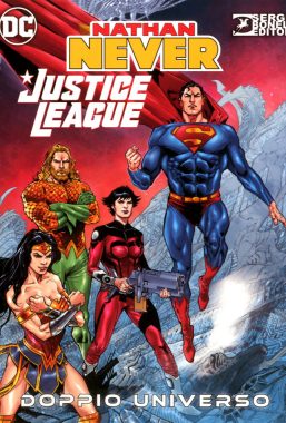 Copertina di Nathan Never/Justice League n.0 Variant 2
