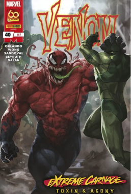 Copertina di Venom n.57 – Venom 40