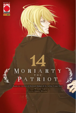 Copertina di Moriarty The Patriot n.14 – Variant