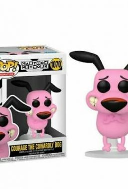 Copertina di Courage The Cowardly Dog Courage Funko Funko Pop 1070