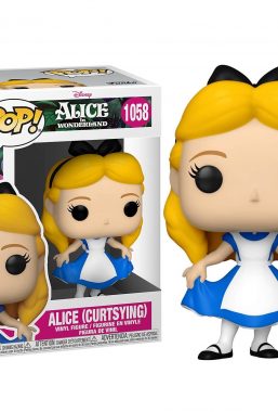 Copertina di Alice in Wonderland Alice Curtsying Funko Pop 1058
