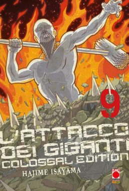 Copertina di Attacco dei Giganti Colossal Edition n.9