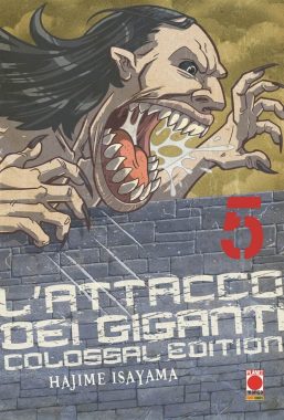 Copertina di Attacco dei Giganti Colossal Edition n.5