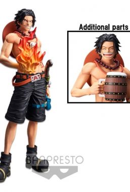 Copertina di One Piece Grandista Nero Ace Figure