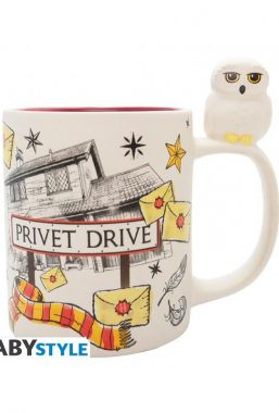 Copertina di Harry Potter Hedwig 3d Handle Mug