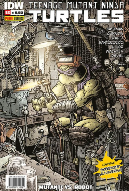 Copertina di Teenage Mutant Ninja Turtles n.53