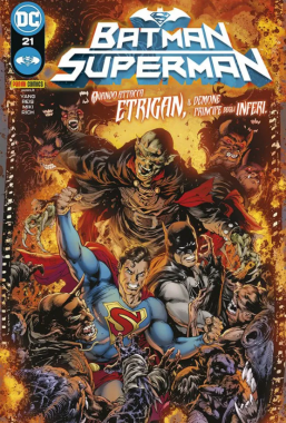 Copertina di Batman/Superman n.21