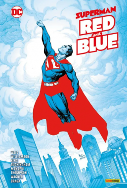 Copertina di Superman – Red & Blue