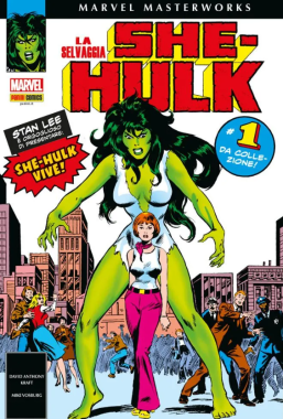 Copertina di Marvel Masterworks – La Selvaggia She-hulk 1