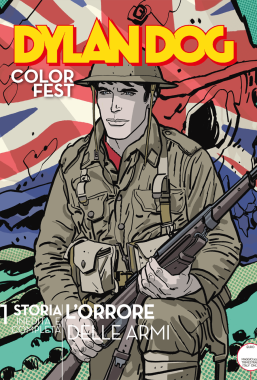 Copertina di Dylan Dog Color Fest n.41 – L’orrore delle Armi