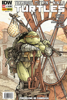 Copertina di Teenage Mutant Ninja Turtles n.54