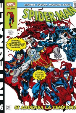 Copertina di Marvel Integrale: Spider-Man di J.M. DeMatteis n.16