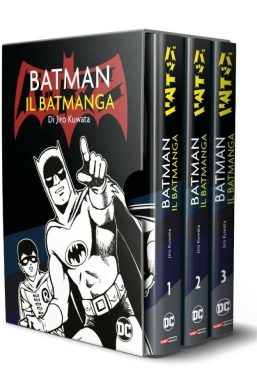 Copertina di Batman: Il Batmanga di Jiro Kuwata Cofanetto